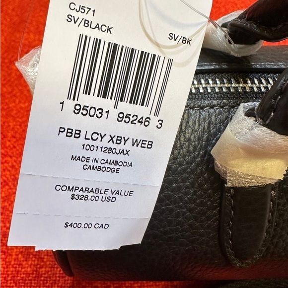 ❤️❤️❤️Coach mini Lacey crossbody/handbag+mini tassel charm❤️❤️❤️ - Picture 2 of 14